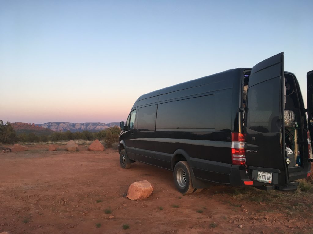 Sedona campsite